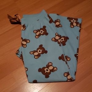 Aèropostale Teddy Bear Pajama Pants